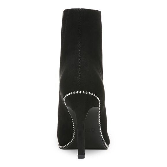 BAR III Womens Black Studded Comfort Briget Pointed Toe Stiletto Booties 5 M - Picture 3 of 4